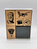Vulcan Wooden Stamp Set