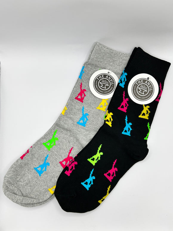 Vulcan Multi Color Socks