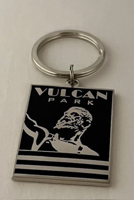 Vulcan Metal Keychain