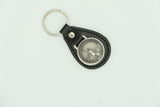 Vulcan Coin with Leather Fob Key Ring