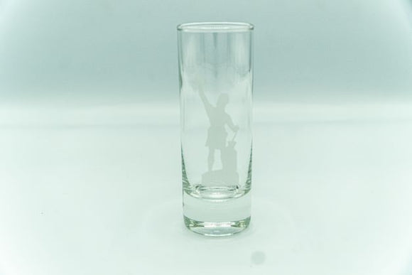 Vulcan Glass Shot Glass
